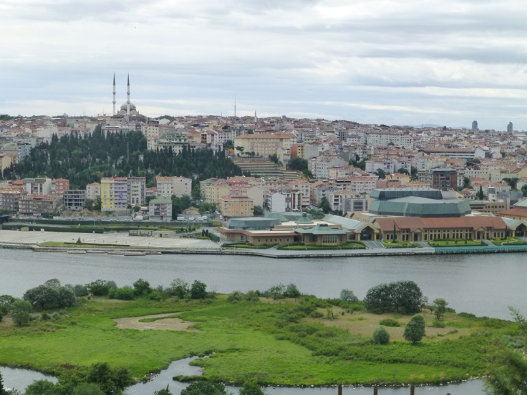 View of Istanbul across the golden Horn