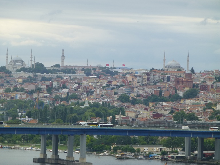 View to the north, over the Golden Horn