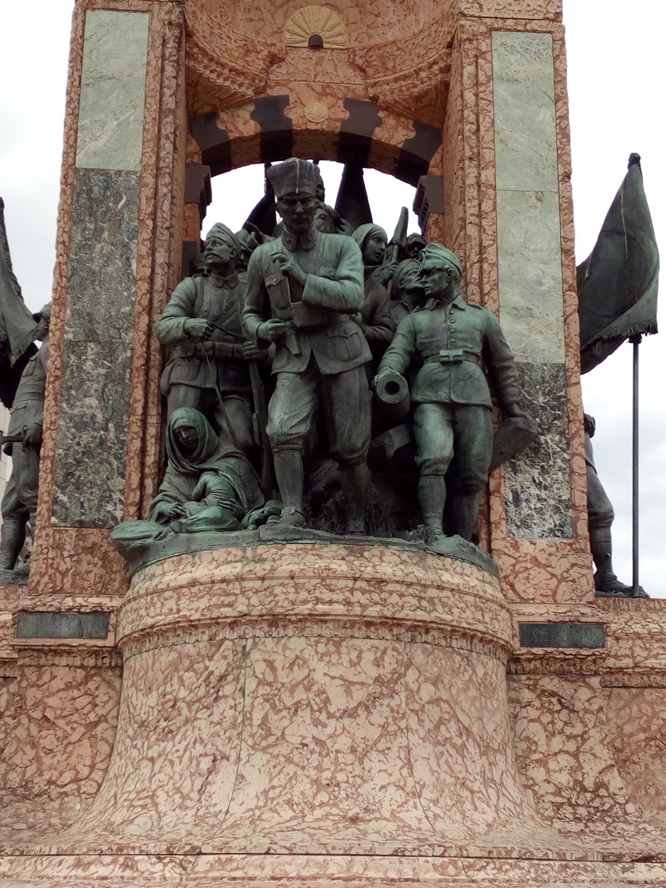 Republic Monument (Turkish: Cumhuriyet Anıtı), Taksim Square