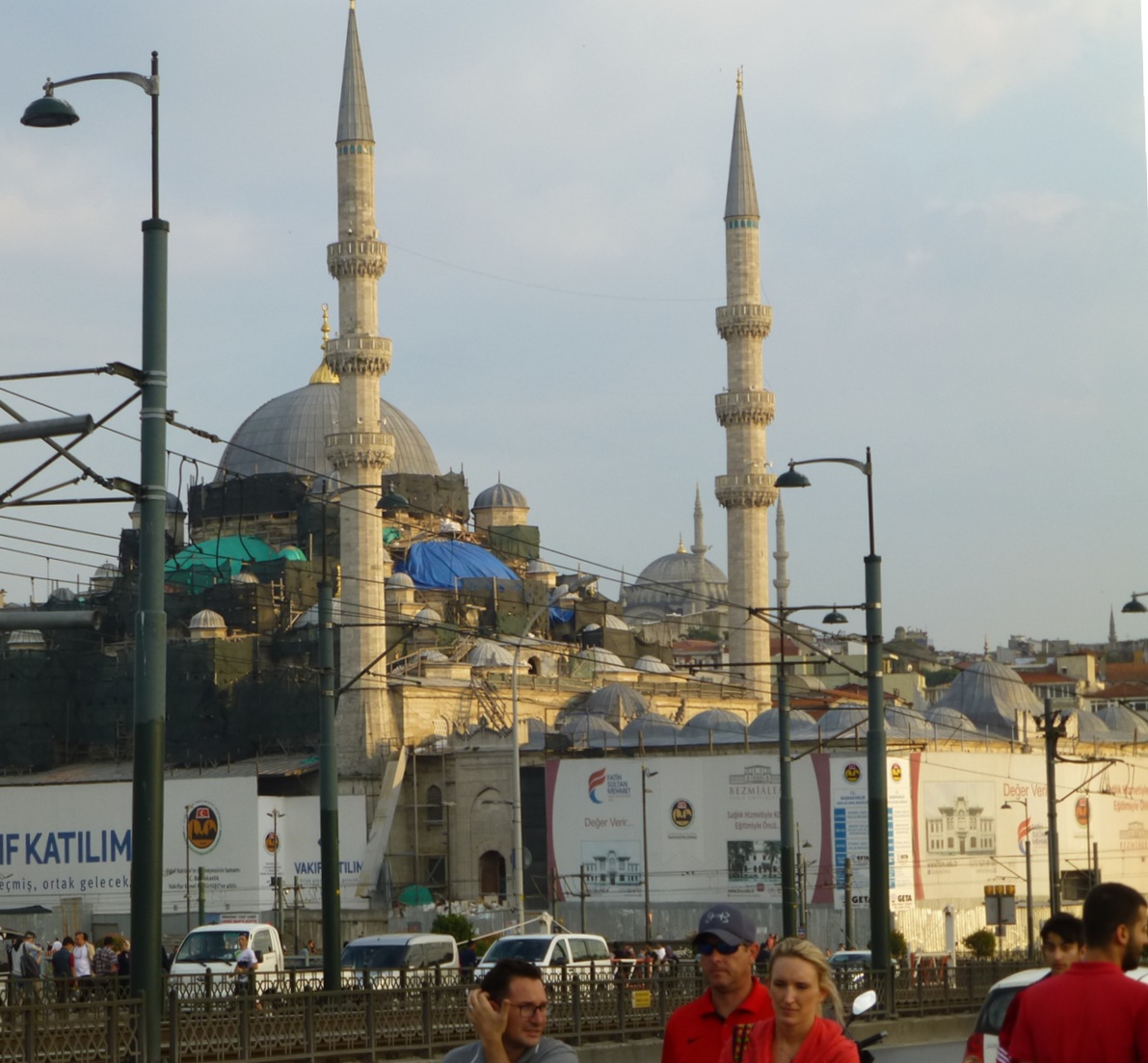 A view of the New Mosque