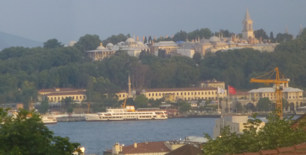 Topkapi Palace as seen from the north