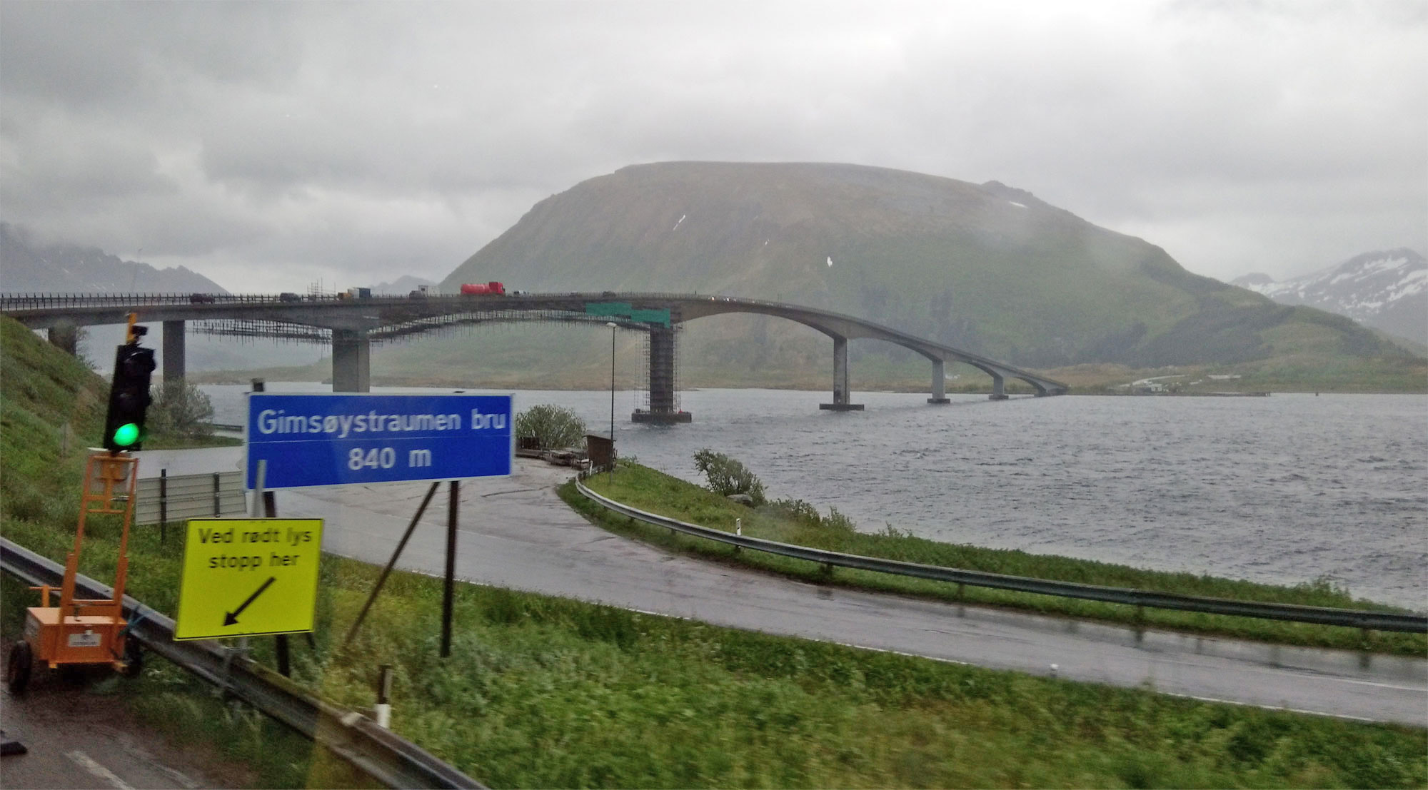 Bridge between Lofoton islands