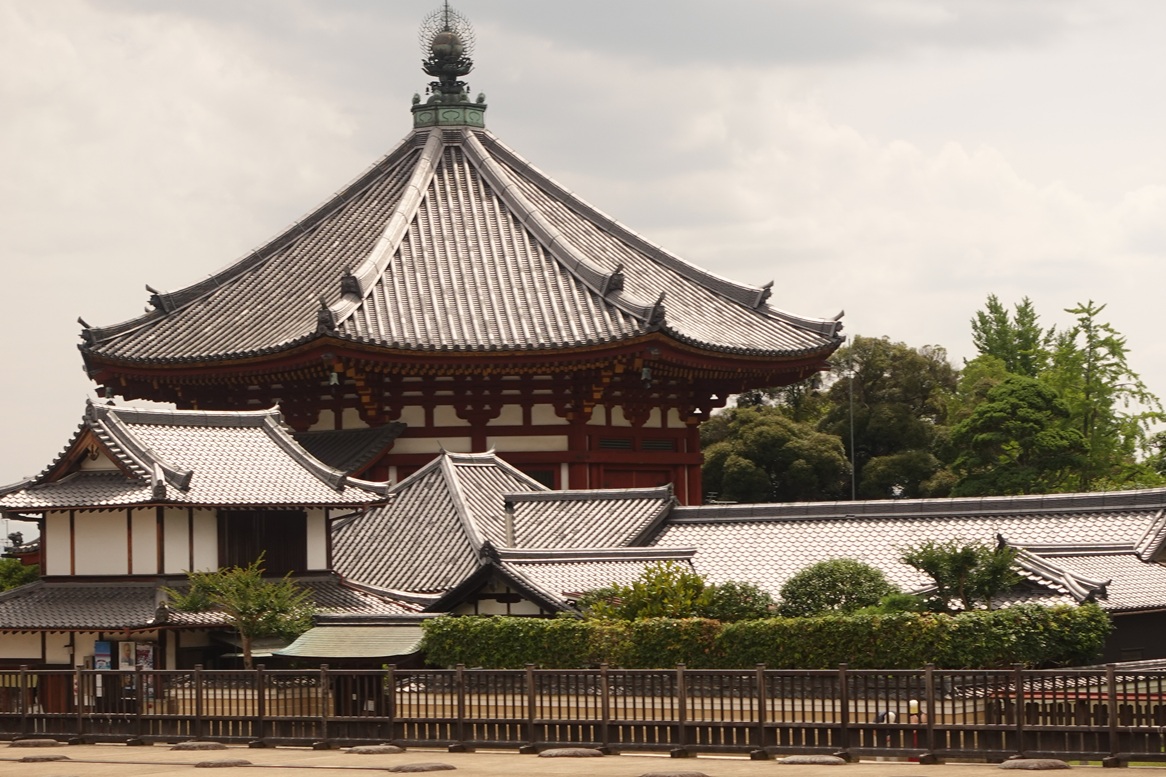 Nara temple rooves