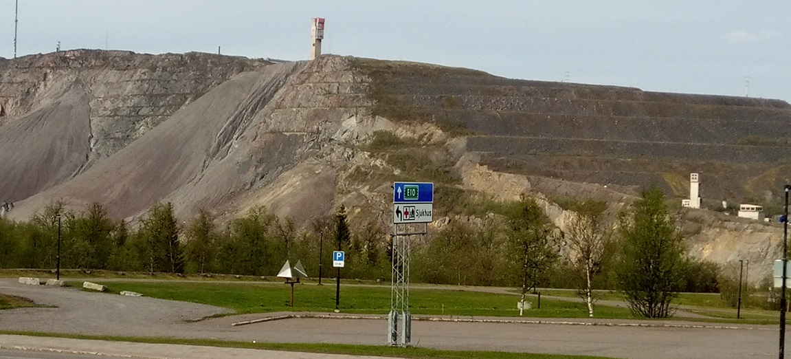 Kiruna iron ore mine