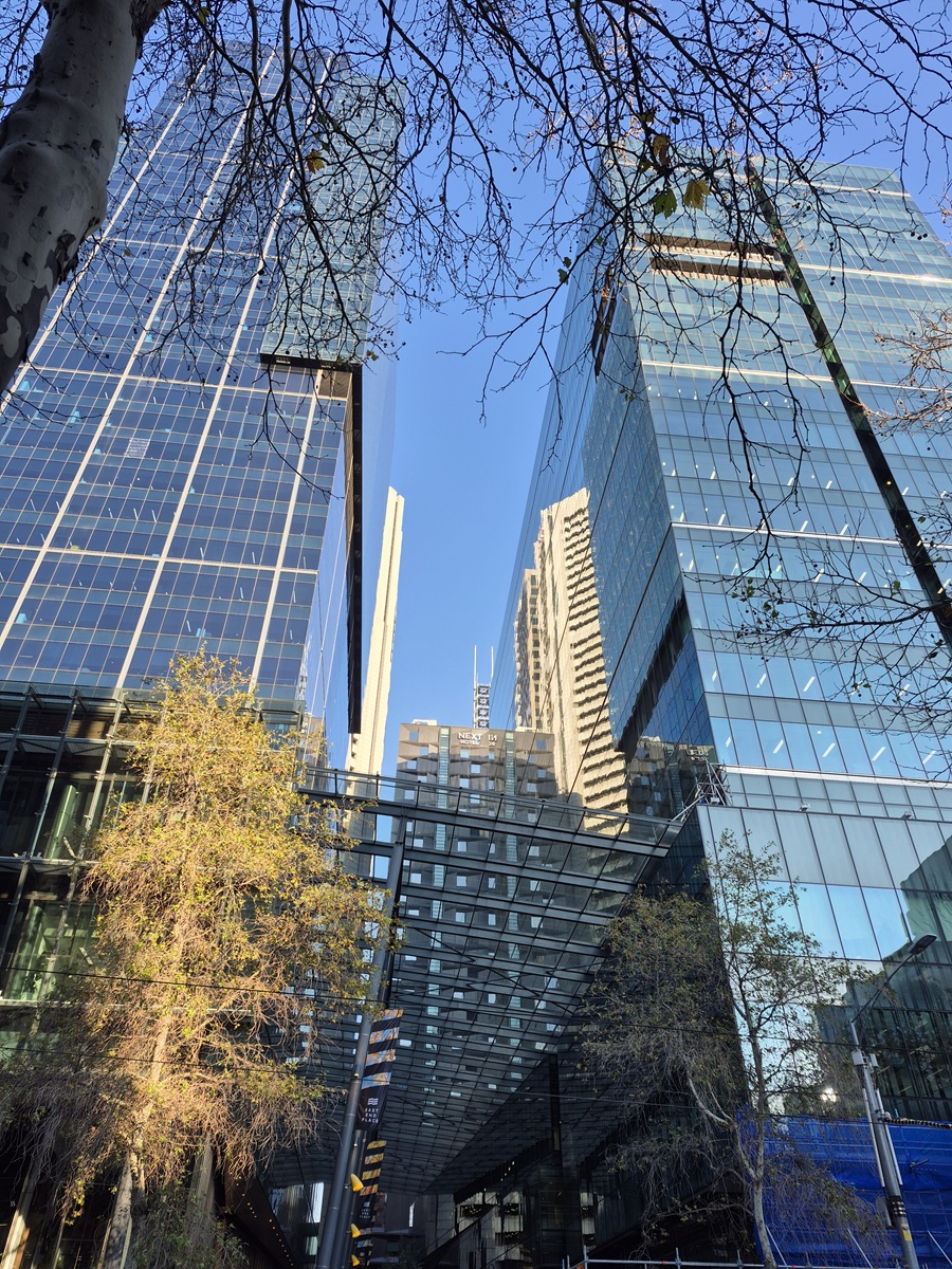 Buildings in Melbourne's Bourke Street