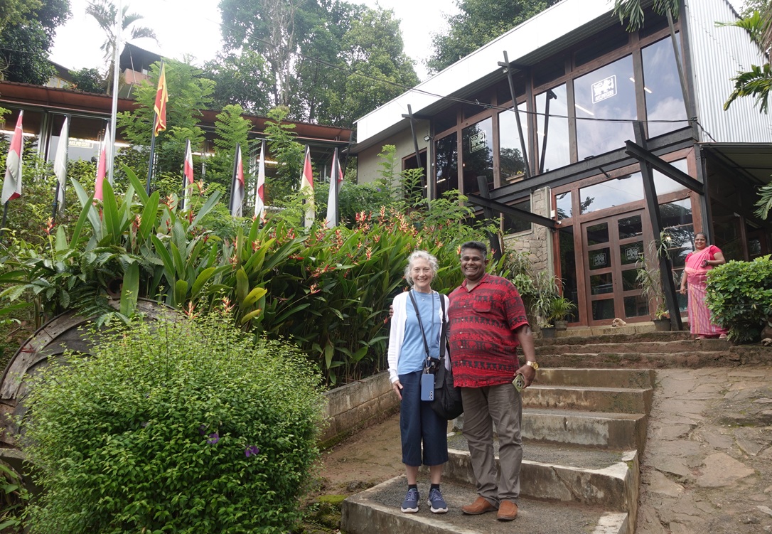Cindy and our driver, Mangola