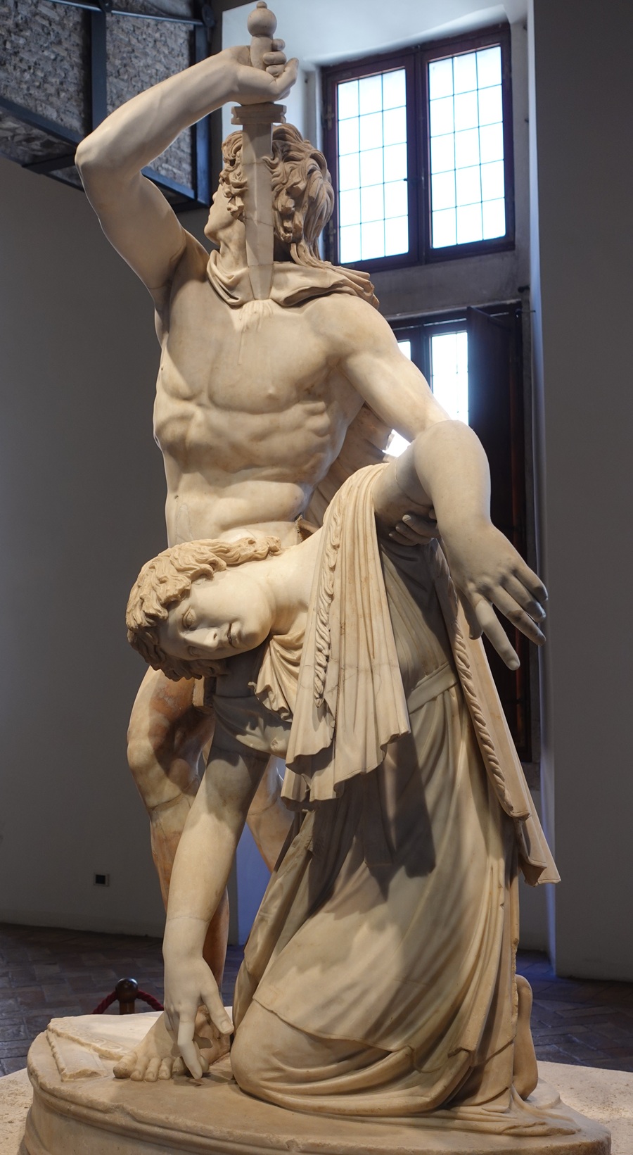 Ludovisi Gaul killing himself