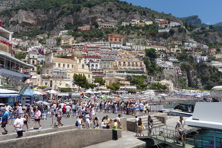 Positano harbour