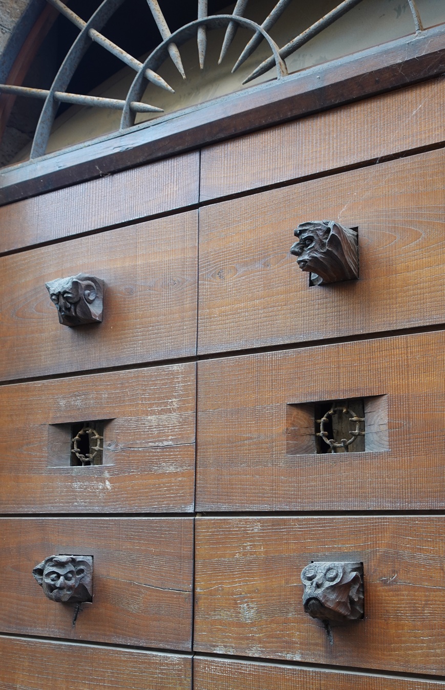 Interesting door decorations