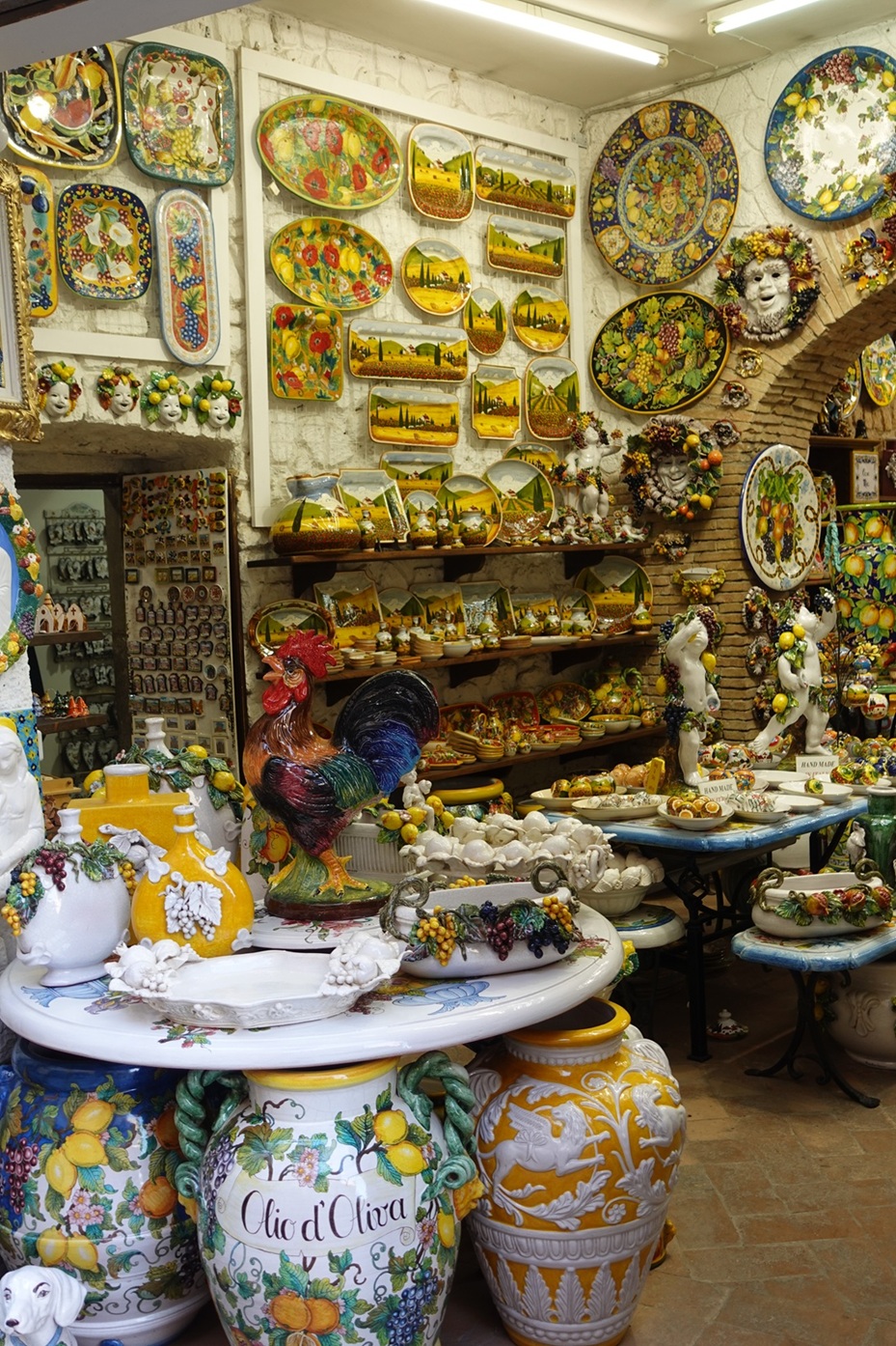 Ceramics shop