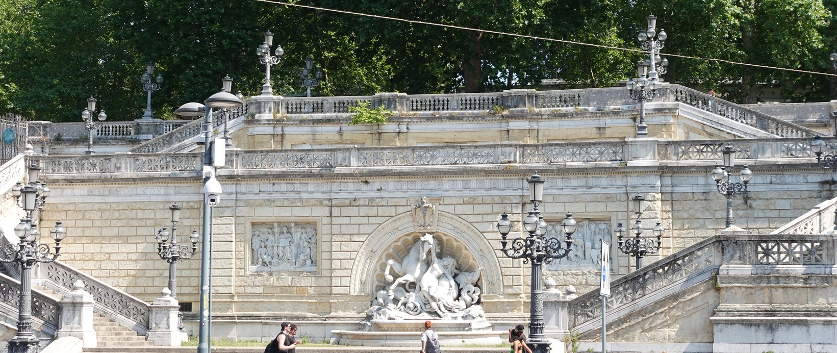 Park of Montagnola entrance