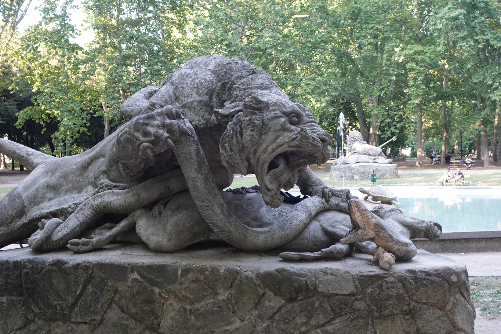 Statue, Park of Montagnola