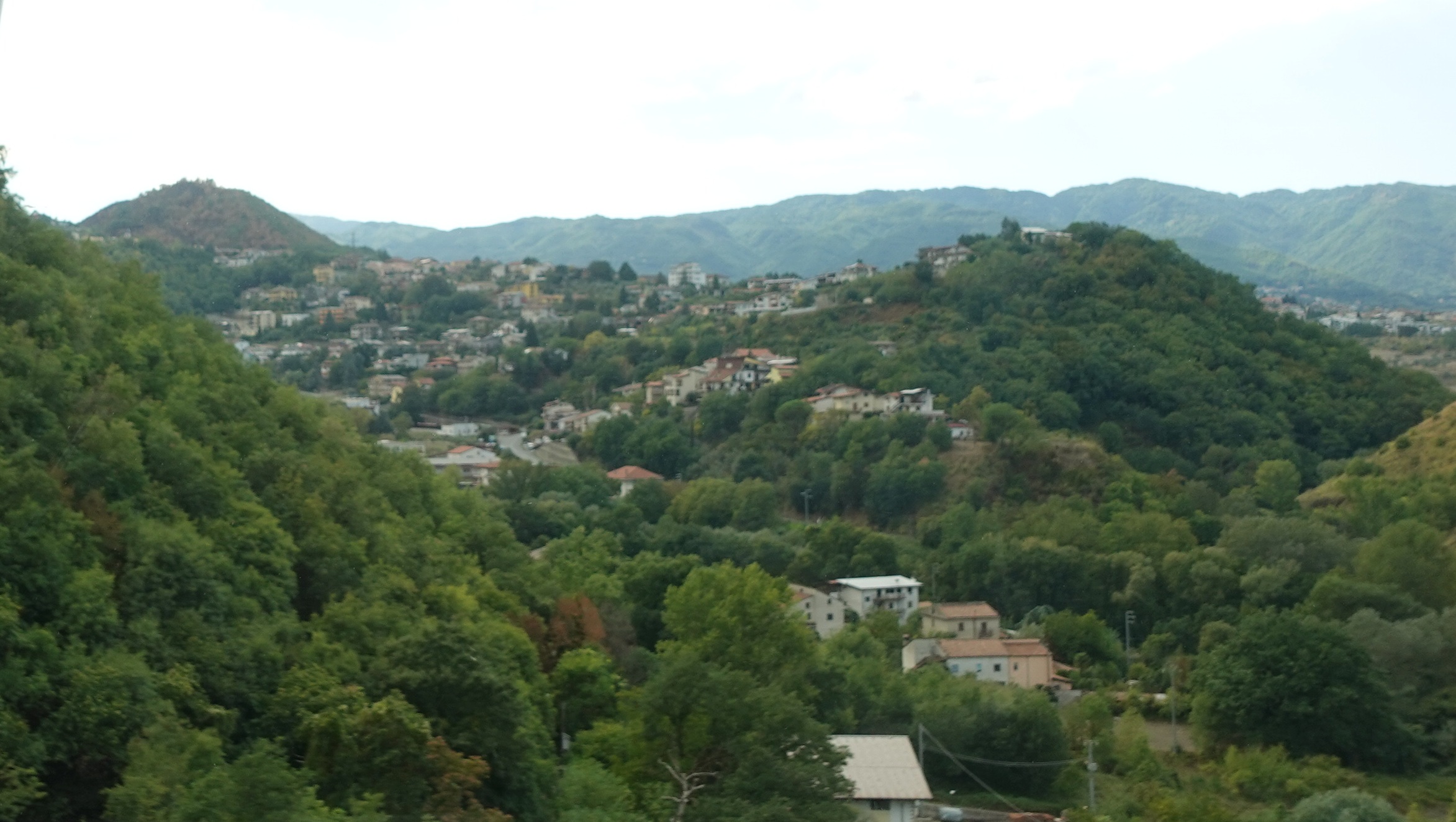 Scenery on the way to Messina