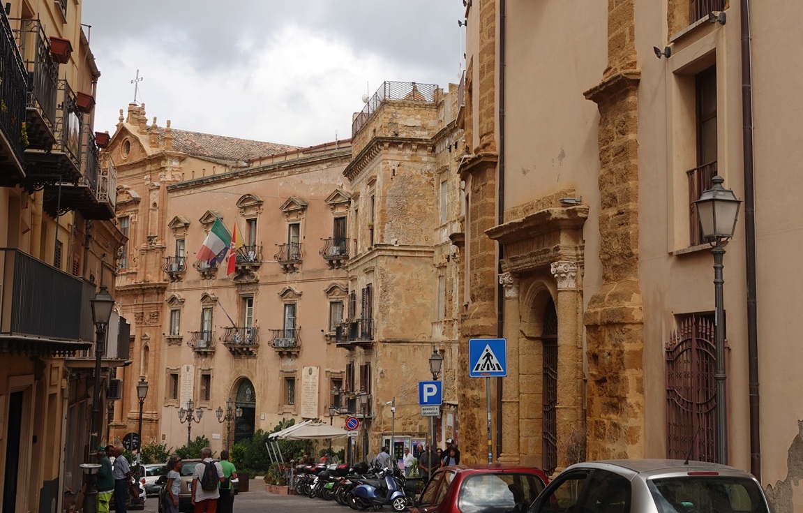 Agrigento street scene.