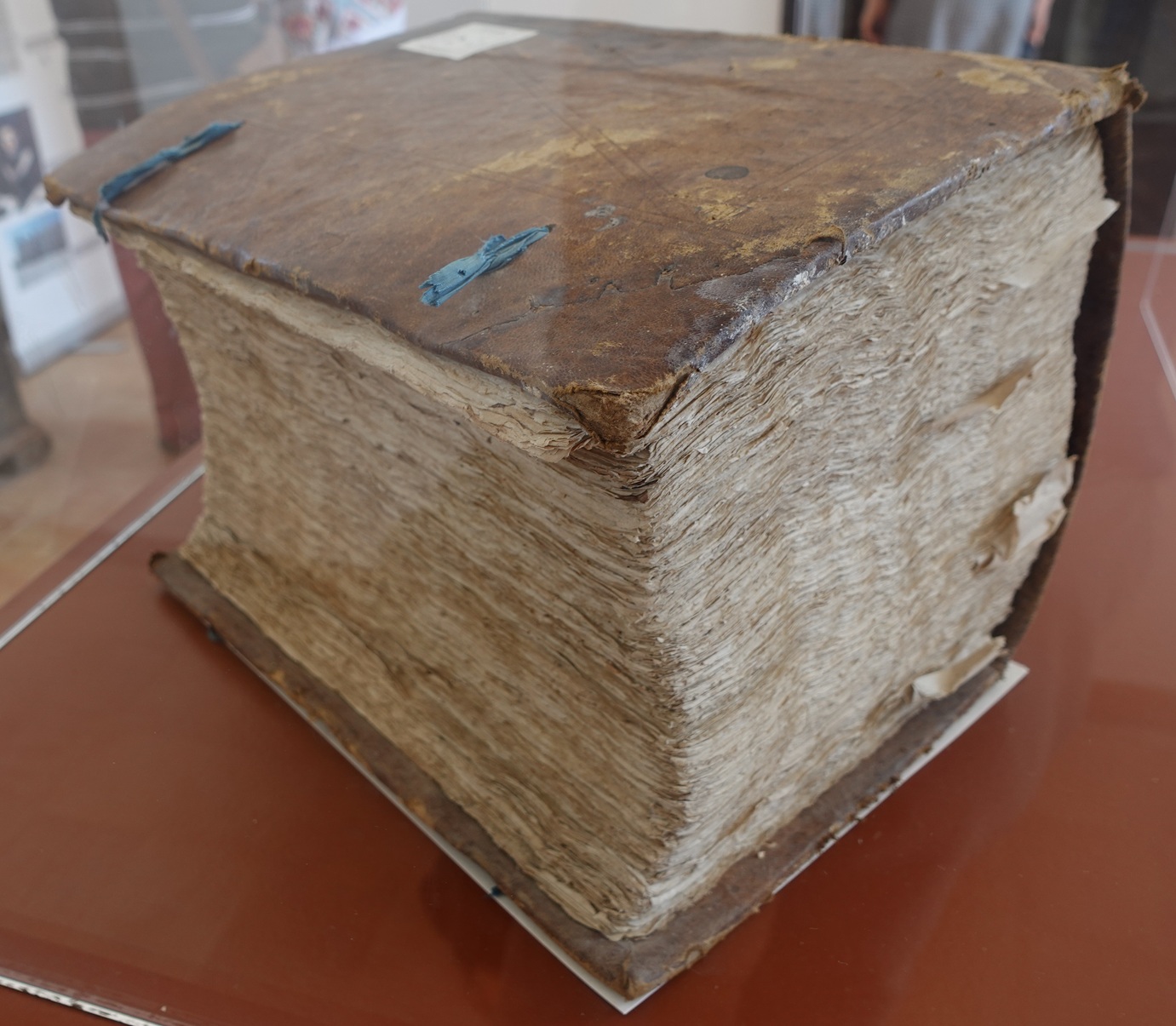 Curious book in the Duomo museum