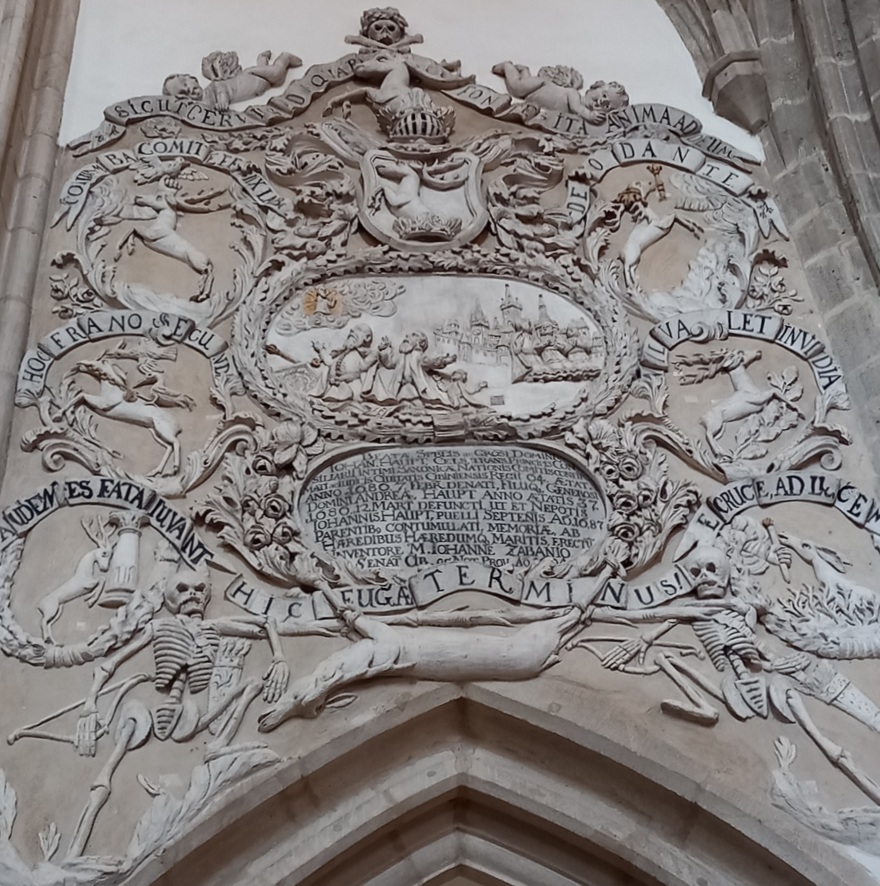 Relief in the Evangelical Lutheran Cathedral, Sibiu