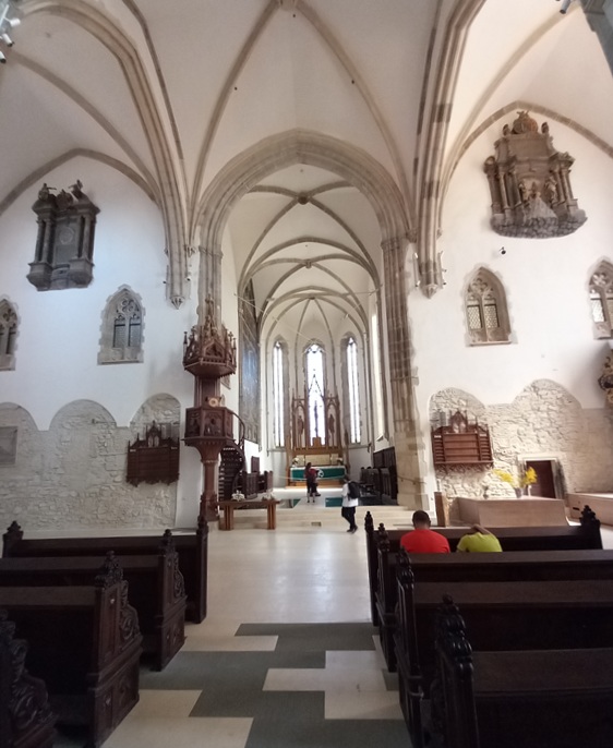 Lutheran Cathedral interior.