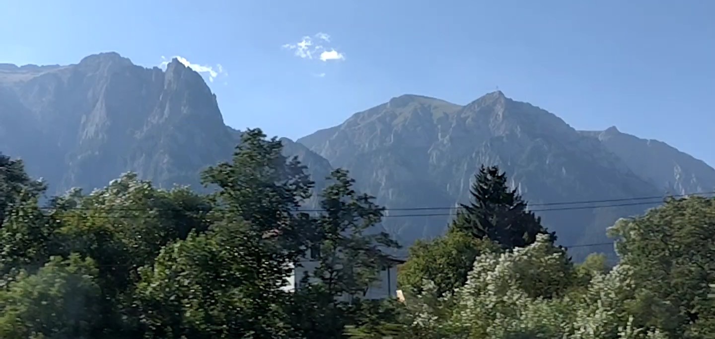 Transylvanian Alps, on the way to Bucharest