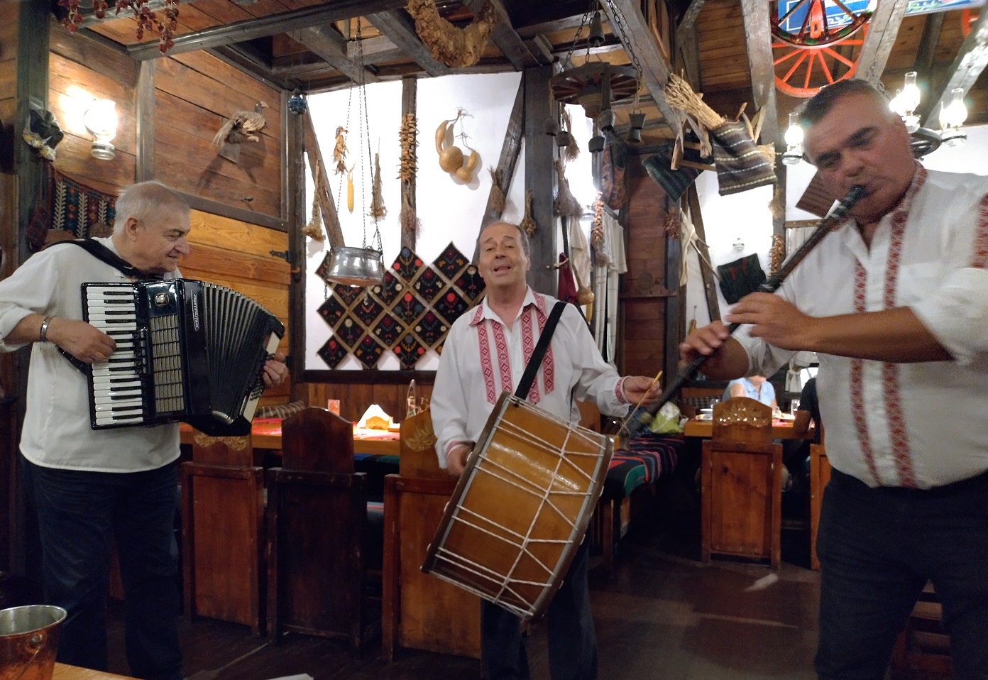 Music in restaurant in Sofia