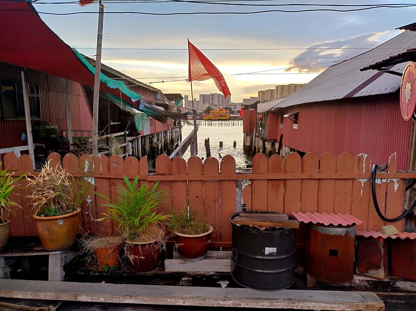 Traditional clan jetty